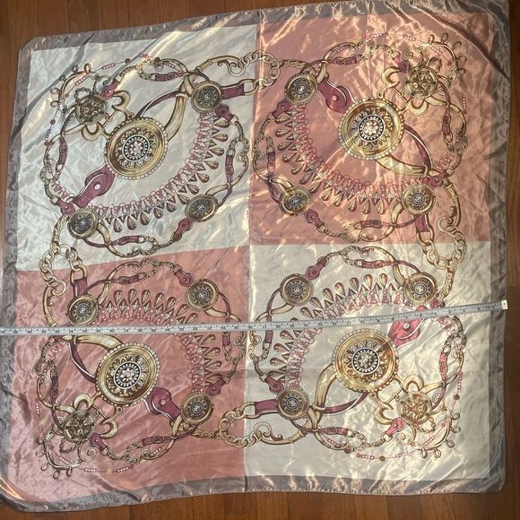 Accessories - Equestrian silk scarf